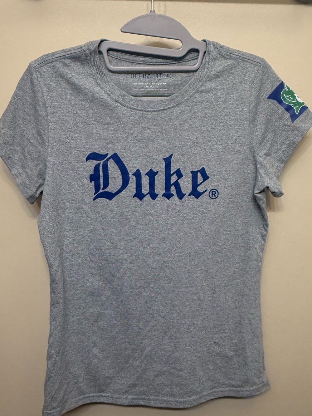 NWOT Duke Oxford Tee with Gothic Logo